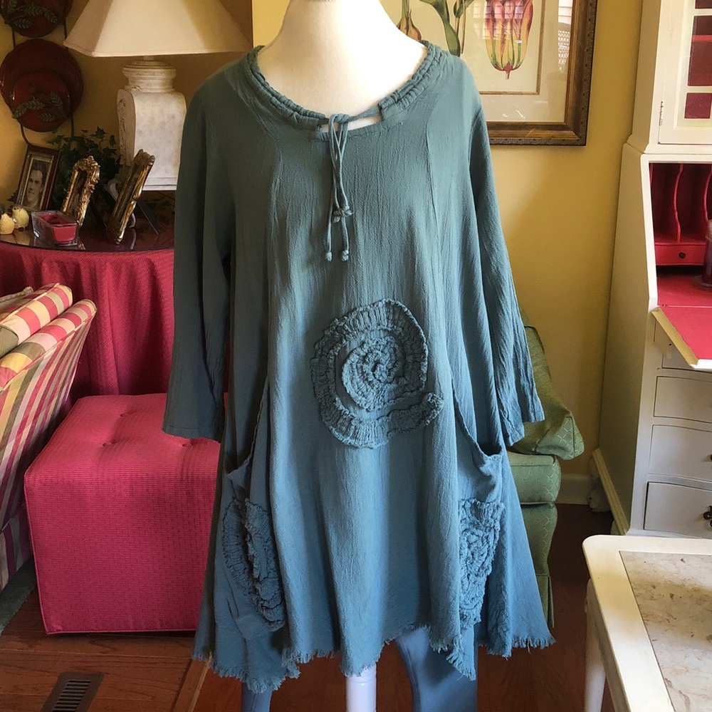 Designer “Oh My Gauze” Unique Top & Leggings